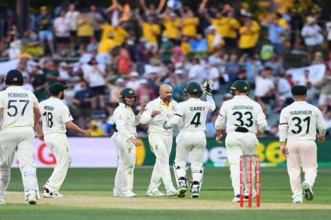 Woeful England collapse AGAIN as Australia run riot with huge lead in Second Ashes Test despite..
