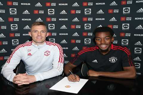 Anthony Elanga signs bumper new Man Utd contract until 2026 after breaking into first-team as club..