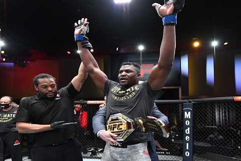 UFC chief Dana White reveals ‘good talk’ with Francis Ngannou as uncertainty over heavyweight..