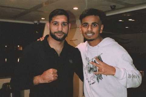 ‘Anything can happen’ – Floyd Mayweather warned by Amir Khan that Money Kicks will go ‘all guns..