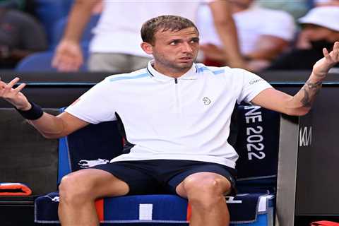 Dan Evans thrashed 6-4 6-1 6-1 by Felix Auger Aliassime as last Brit crashes out of Australian Open ..