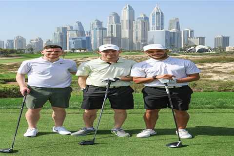 Liverpool stars compete in golf Pro-Am in Dubai just 24 hours after Man Utd and Everton rivals..