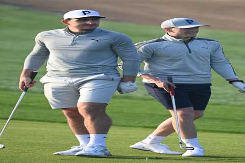 Man Utd star Harry Maguire plays in Dubai Desert Classic Pro-Am with Jordan Pickford and Rory..