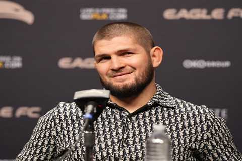 Khabib warns UFC chief Dana White and Bellator to treat fighters better or he will pinch them for..