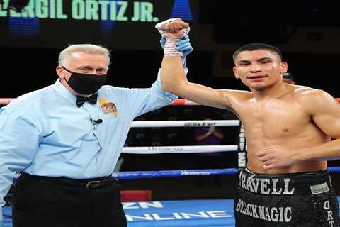 Meet rising US star Vergil Ortiz, who has 100% KO ratio and in line for Errol Spence Jr and Terence ..