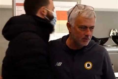 Jose Mourinho super-fan stood outside Roma training ground for ONE WEEK before eating lunch with..