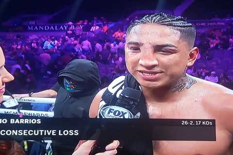 Keith Thurman makes Mario Barrios ‘look like Avatar character’ after leaving his face..