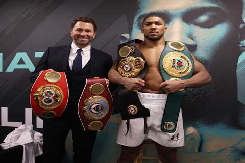 ‘We don’t trust Fury’ – Eddie Hearn reveals why Anthony Joshua rejected Tyson Fury’s £15million..