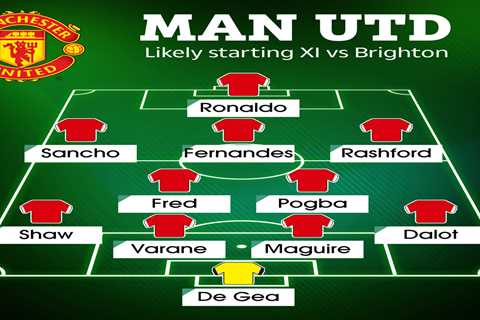 How Man Utd could line up against Brighton in Premier League with Fred set to make return but..