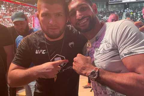 Khabib backing Amir Khan in Kell Brook grudge match but predicts a ‘close fight’ as UFC legend..