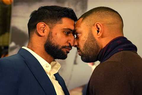 Kell Brook warns Amir Khan he has made ‘big mistake’ ahead of grudge fight by letting him train for ..