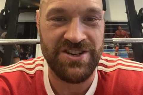 Tyson Fury works up sweat in ‘brutal’ session and reveals ‘it was tough morning’ of sparring ahead..