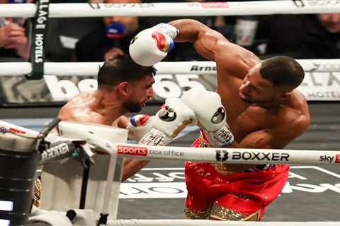 Smiling Kell Brook doesn’t have a mark on him as he relaxes in the Canary Islands after six-round..