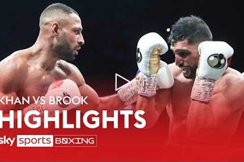 HIGHLIGHTS! Amir Khan vs Kell Brook 👊🏻💥