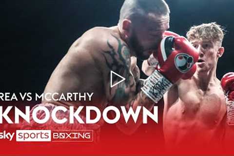 WHAT A WIN! Brad Rea's THRILLING first-round KO on Craig McCarthy