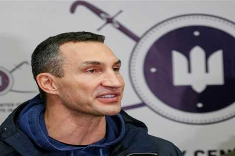 Wladimir Klitschko sends out defiant message to Ukrainian people as Russia begins invasion of..