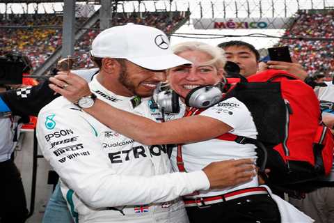 Meet NZ mum-of-two Angela Cullen who is Lewis Hamilton’s confidante in the paddock and has a..