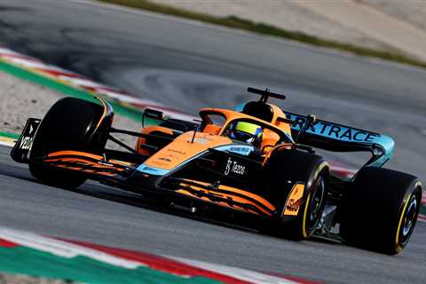 Lando Norris fastest on day one of 2022 F1 testing in Barcelona with Lewis Hamilton fifth and champ ..