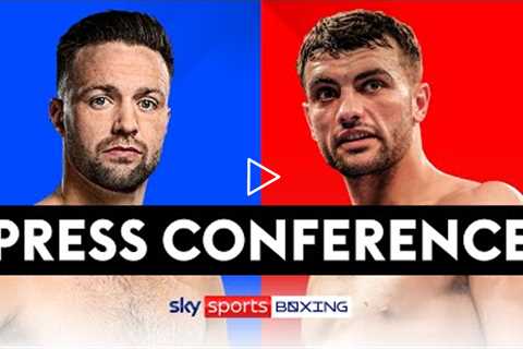 JOSH TAYLOR VS JACK CATTERALL 💥  LIVE PRESS CONFERENCE 🎙️