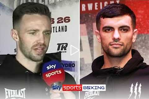 He'll end up on his backside!  Josh Taylor on his prediction for Jack Catterall's tactics