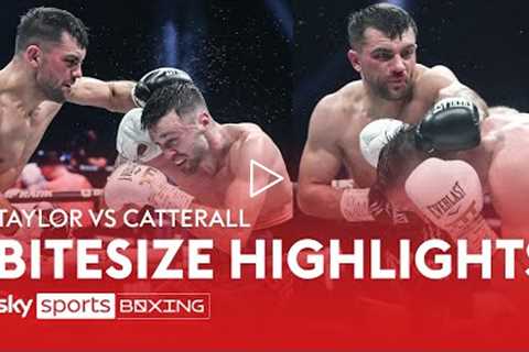 HIGHLIGHTS! Josh Taylor vs Jack Catterall