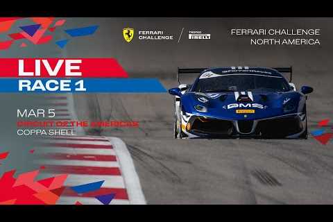  Ferrari Challenge North America Coppa Shell – COTA, Race 1 