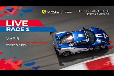  Ferrari Challenge North America Trofeo Pirelli – COTA, Race 1 