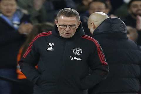 Ralf Rangnick insists his Man Utd flops did not give up vs Man City… there is just a HUGE gap..