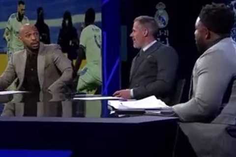 Watch Micah Richards leave Thierry Henry stunned with ‘worst ever take from a pundit’ when giving..