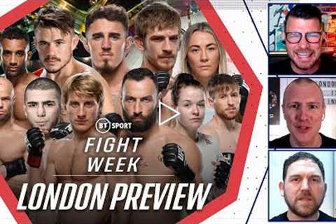 Fight Week: UFC London preview  Aspinall, Hooker, Pimblett lead the charge at the O2!