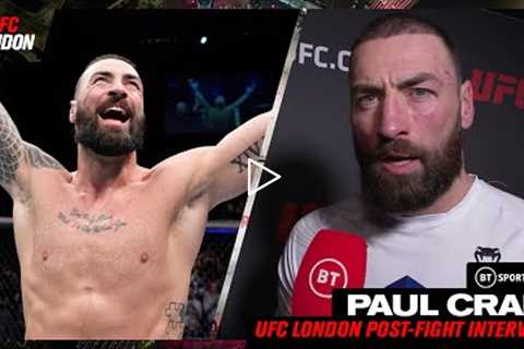 It's either tap, snap, or nap Paul Craig on his emphatic UFC London finish