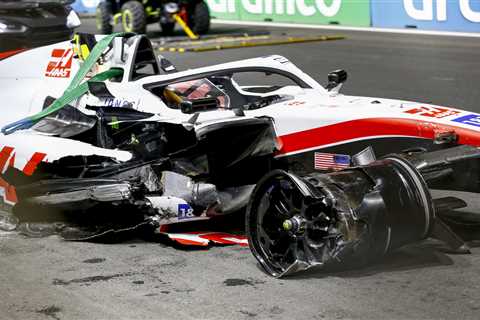 Mick Schumacher fit to drive just 24 hours after 170mph crash but fears of another crash behind..