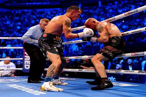 Josh Warrington considers liquidising KEBAB after having his jaw broken in brutal Kiko Martinez..