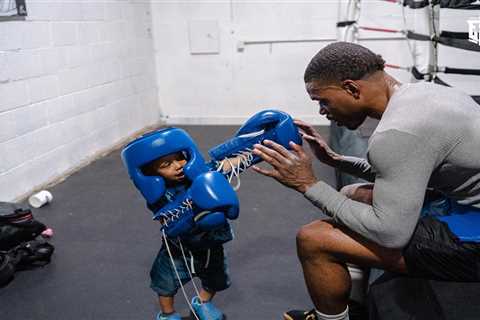 Watch Errol Spence Jr’s son learning to box aged ONE as champ brings kids to gym so they ‘see where ..