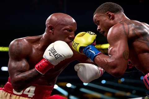 Errol Spence Jr vs Yordenis Ugas scorecards revealed with US champ DOMINATING before brutal..