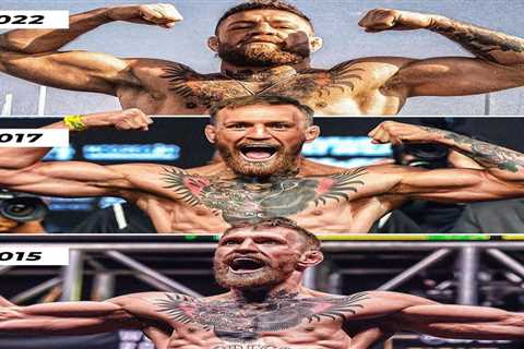 Conor McGregor shows off insane seven-year body transformation as UFC star bulks up ahead of next..