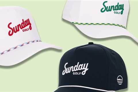 Gimme that: Sunday Golf rope hats are perfect for warm, summer days