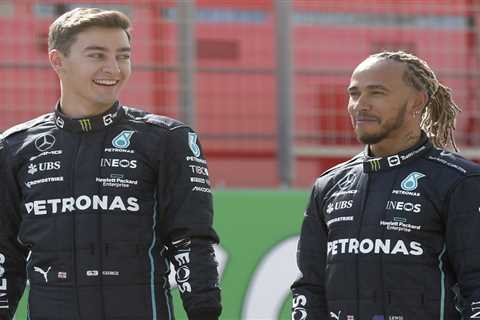 Lewis Hamilton branded ‘GOAT’ by Mercedes team-mate George Russell as he reveals all over..