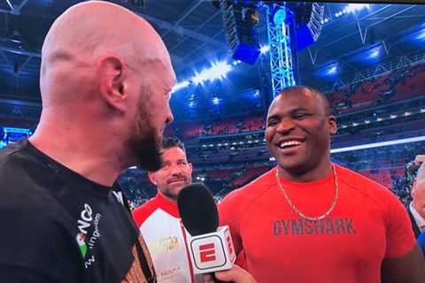 Francis Ngannou claims he will NEVER sign new UFC contract unless Tyson Fury fight is part of deal..