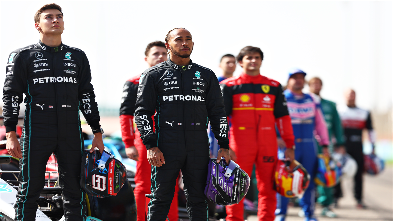 George Russell ‘will soon get on Lewis Hamilton’s nerves’ after Mercedes’ start to season, says ex-F1 ace Gerhard Berger