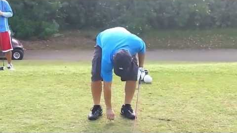 The Funniest Golf Shot Ever X2!!!!!!
