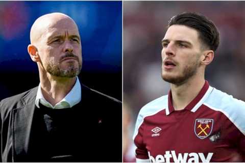 Man Utd’s new boss Erik ten Hag has four transfer options with Declan Rice deal unlikely