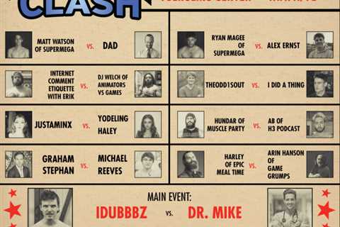 Creator Clash boxing – live stream, start time, fight card for idubbz vs Dr Mike YouTuber mega-show