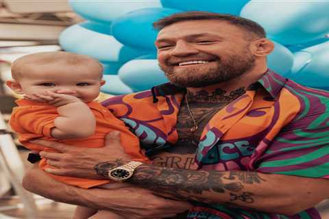 ‘Daddy loves you so much’ – Conor McGregor shares heartwarming post to wish son Rian happy 1st..