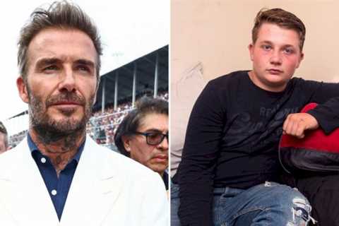 David Beckham’s nephew ‘surviving on benefits in council flat’ despite star’s net worth