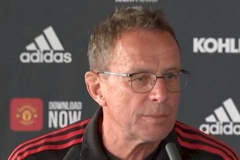 Ralf Rangnick pinpoints biggest disappointment ahead of final Man Utd game