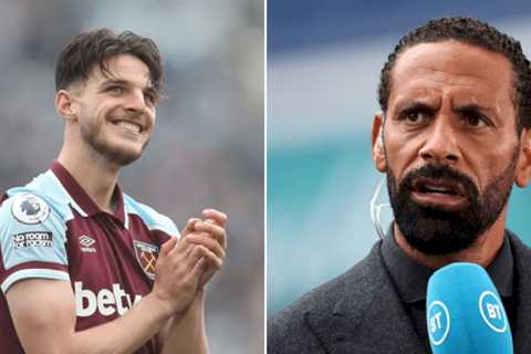 Rio Ferdinand sends message to Declan Rice over joining ‘bigger club’ amid Manchester United links