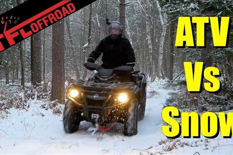 Even Snow Can't Stop A 2020 Can-Am Outlander MAX XT 850