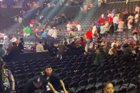 Mass panic & stampede at Barclays Center Davis vs Romero boxing title fight after ‘shooting’..