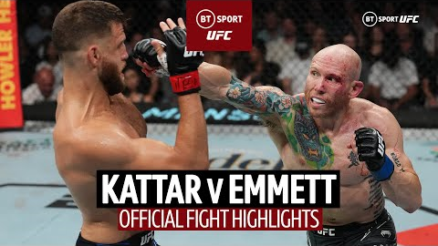 Kattar and Emmett went to war!  Calvin Kattar v Josh Emmett  UFC Austin Fight Highlights